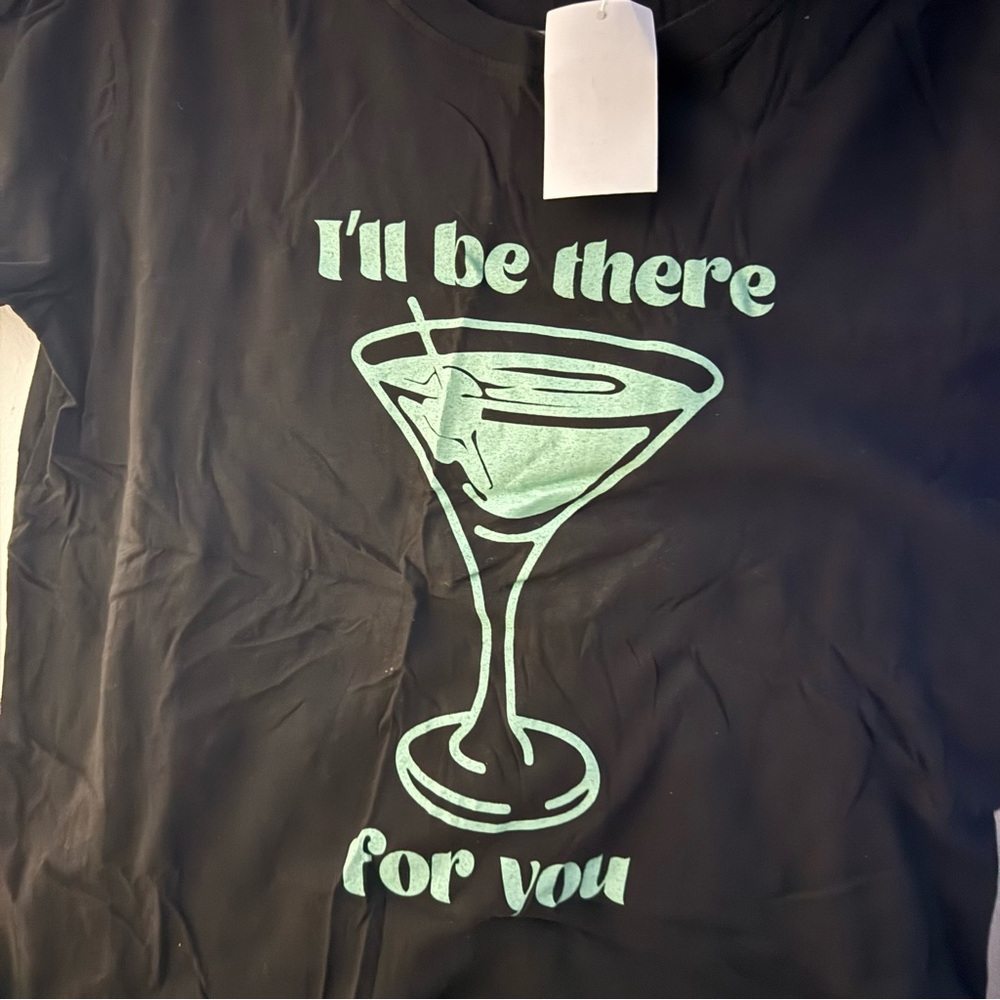 Project Social T Martini Graphic Tshirt NWT - Picture 2 of 3